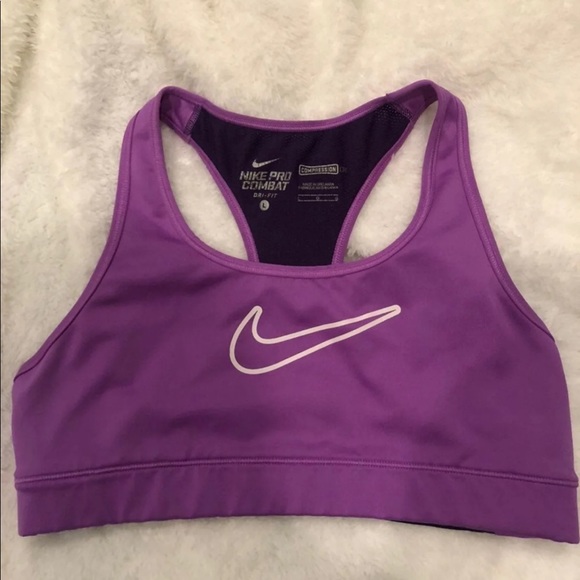 Nike Dri-fit Sports Bra - Picture 1 of 3